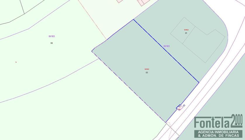 Terreno en venta en Sada de 1032 m2 photo 0