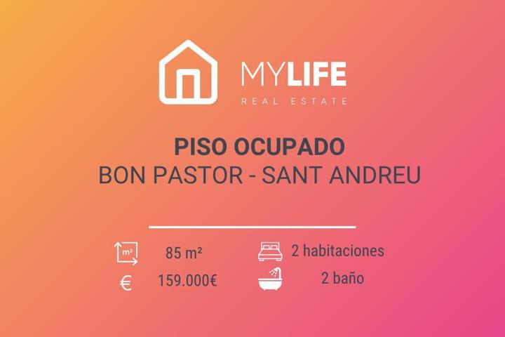 Piso Ocupado en venta en Bon Pastor photo 0