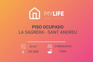 Piso ocupado en venta en Sant Andreu photo 0