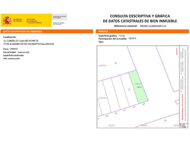 Terreno en venta en Aldeamayor de San Martín photo 0