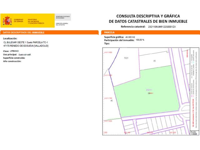 Terreno en venta en Renedo de Esgueva photo 0