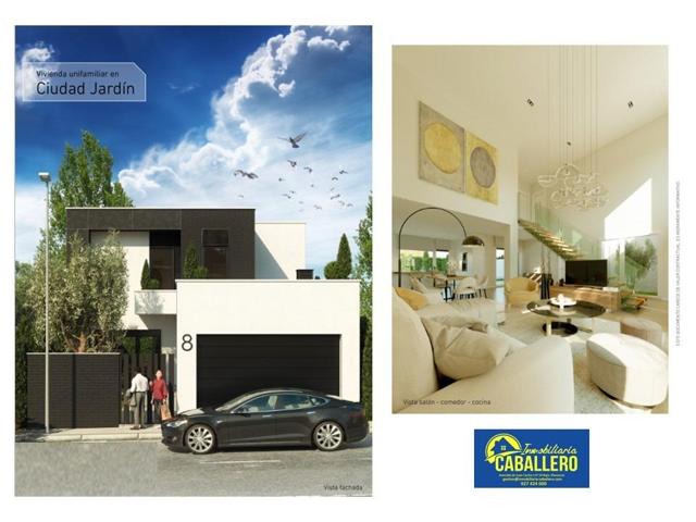 Vivienda exclusiva de obra nueva con jardín, piscina privada y garaje en Ciudad Jardín photo 0