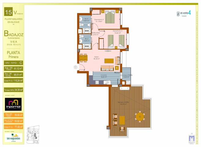 APARTAMENTO MODERNO CON UNA GRAN TERRAZA Y PISCINA COMUNITARIA; EN RESIDECIAL EL VALLE 4!!!🏡✨ photo 0