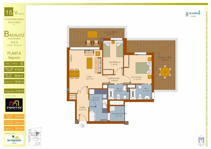 ESPECTACULAR APARTAMENTO EN RESIDENCIAL VALLE 4!!! LAS VAGUADAS, BADAJOZ photo 0