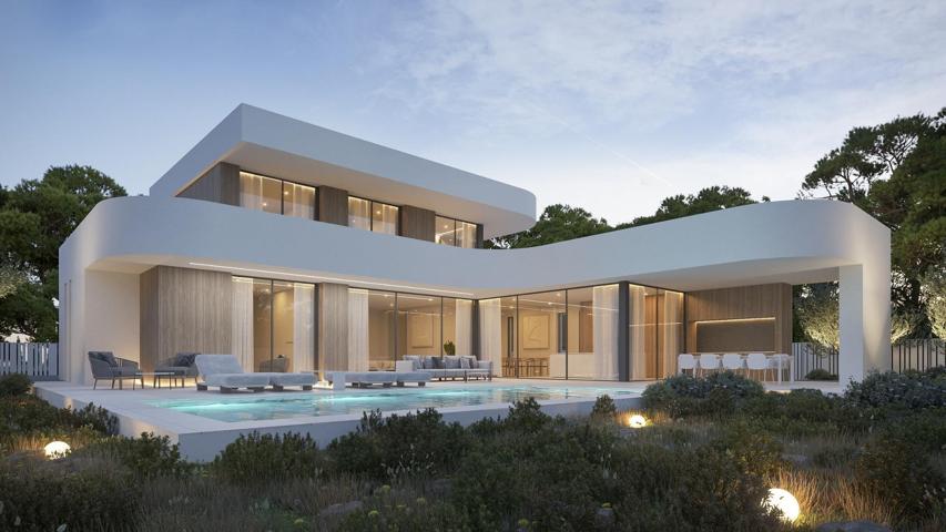 Lujosa casa moderna en el corazón de Moraira-Teulada: un refugio mediterráneo contemporáneo photo 0