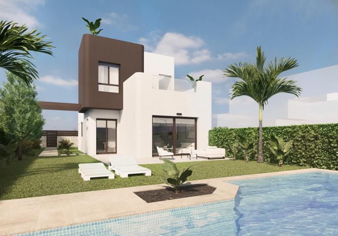 Villas de nueva construcción en primera línea de Lo Romero Golf photo 0