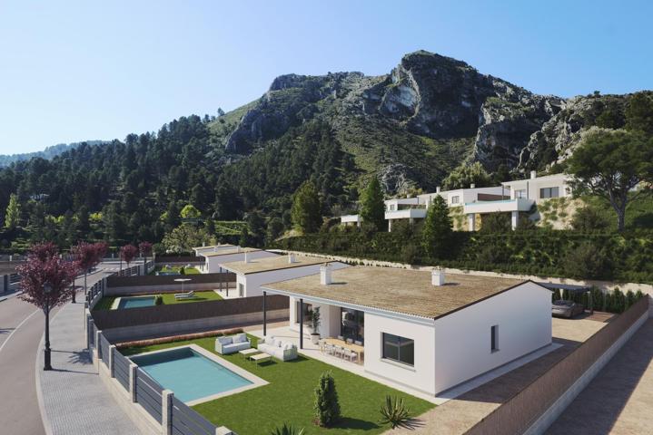 Villas de nueva construcción en Penáguila: tranquilidad y naturaleza en el corazón de la Sierra de Aitana, Alicante photo 0