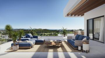 Apartamentos de lujo de nueva construcción en Cerrado del Águila Golf, Mijas, con vistas al mar y al campo de golf photo 0