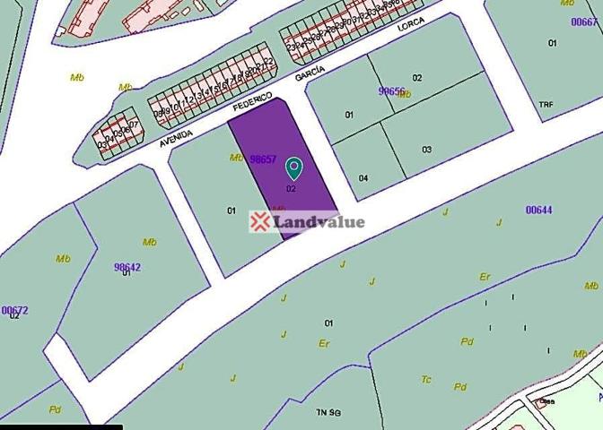 Terreno en venta en Plasencia de 2425 m2 photo 0