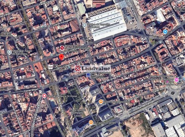 Terreno en venta en L&#x27;Hospitalet de Llobregat de 928 m2 photo 0