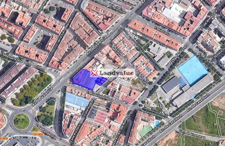 Terreno en venta en Castelló de la Plana de 1743 m2 photo 0