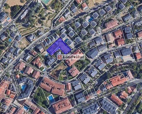 Terreno en venta en San Lorenzo de El Escorial de 1103 m2 photo 0