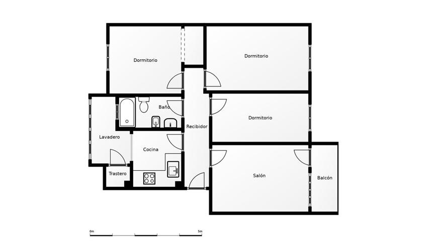Piso en Calle Barriada Virgen Cabeza Nº D Andújar photo 0