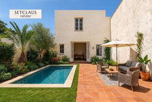 Casa de pueblo en Canet de Mar centro con fachada catalogada y jardín privado photo 0