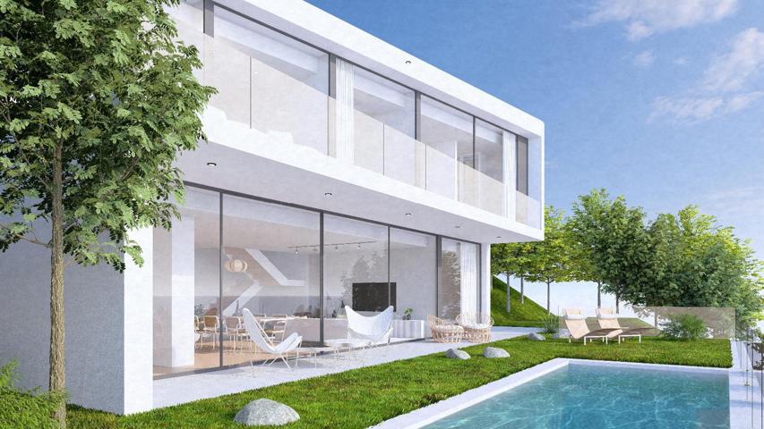 Chalet de obra nueva en Premià de Dalt con piscina, ascensor y eficiencia energética photo 0