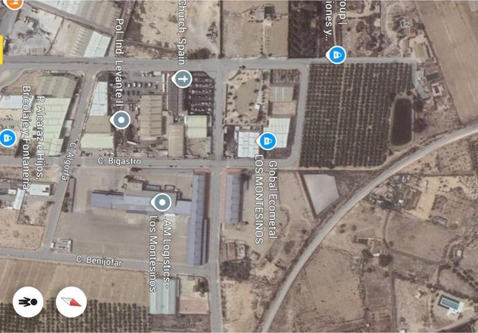 SE ALQUILA PARCELA INDUSTRIAL DE  4000 mts2  EN EL  POLIGONO INDUSTRIAL DE LOS MONTESINOS photo 0