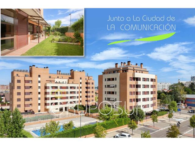 Exclusivo piso bajo con terraza y piscinas, casi a estrenar, junto a la Ciudad de la Comunicación, Valladolid. photo 0