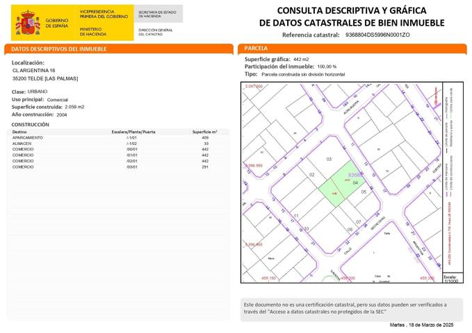 Edificio en venta en Telde photo 0