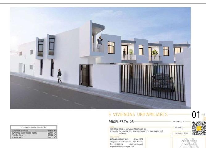 VENTA DE DUPLEX NUMERO 1 ; nueva construcción 3 habitaciones ,2 baños en San Bartolomé  y plaza de parking photo 0