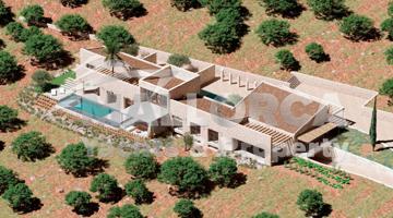 Large building plot and project in Montuiri - Central Mallorca photo 0