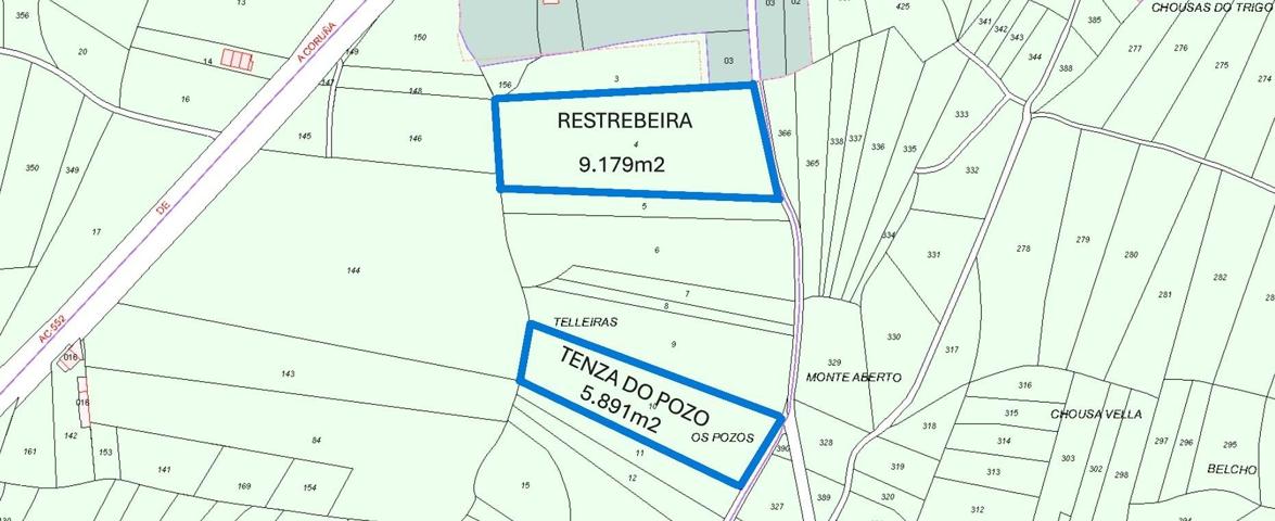 Se venden dos fincas rústicas en A Laracha photo 0