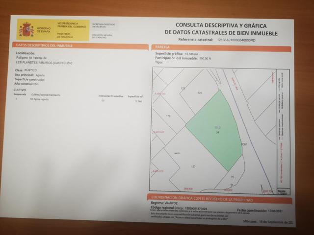 Terreno Urbanizable En venta en Carretera Ulldecona, Vinaros photo 0
