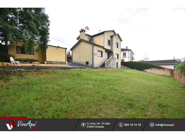 Chalet a 5 minutos de Oviedo con 4 dormitorios, 3 baños  y 1.000m2 de terreno., garaje 2 coches, calefacción gasoil. photo 0