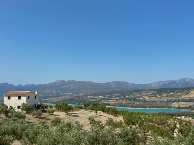 GR3914 - Alhama de Granada - chalet inacabado y cabaña de madera con vistas al lago y a la montaña photo 0