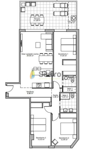 Oficina con Licencia de Vivienda en Dena photo 0