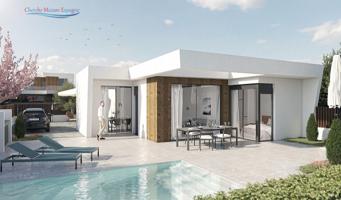 VILLAS DE OBRA NUEVA DE UNA SOLA PLANTA EN CAMPO DE GOLF ALTOANA, MURCIA photo 0