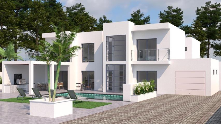 Casa de obra nueva con piscina a 5 minutos de las preciosas calas de Las Tres Calas photo 0