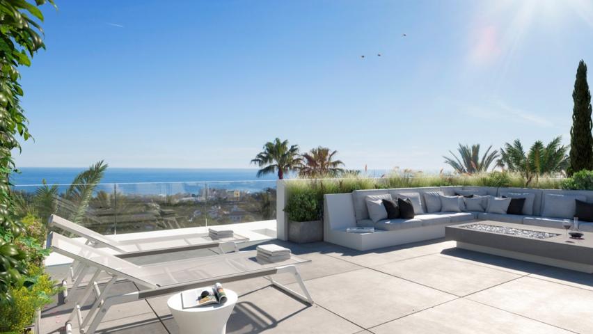 Espectacular lujosa villa pareada a estrenar en la mejor zona de Marbella con preciosas vistas mar photo 0