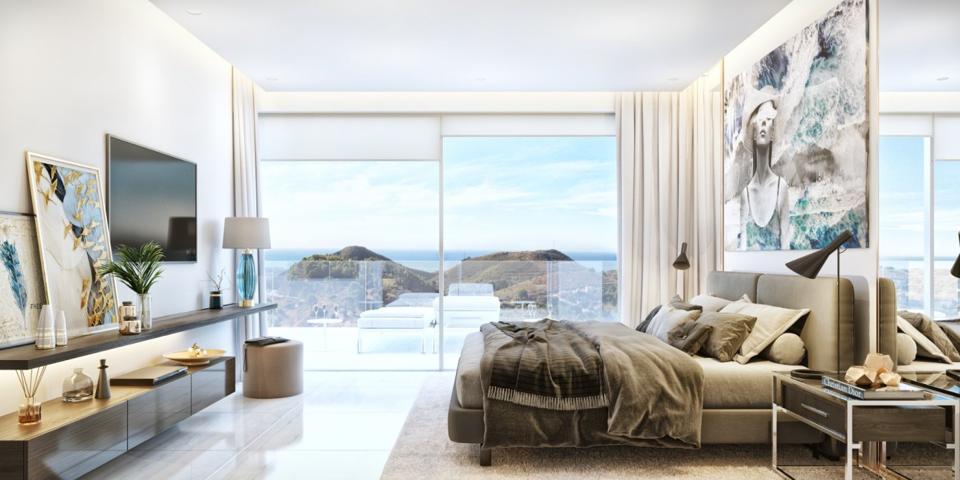 Espectacular apartamento con impresionantes vistas al mar en un residencial moderno e innovador. photo 0
