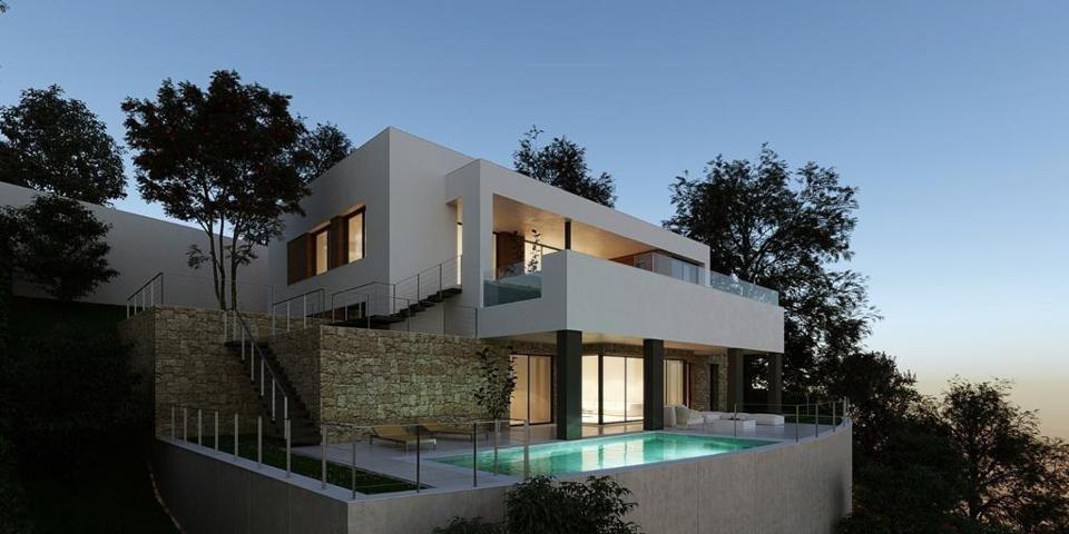 Fantástica parcela urbanizable en Elviria con un espectacular proyecto contemporáneo y licencia photo 0
