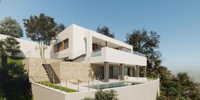 Fantástica parcela urbanizable en Elviria con un espectacular proyecto contemporáneo y licencia photo 0
