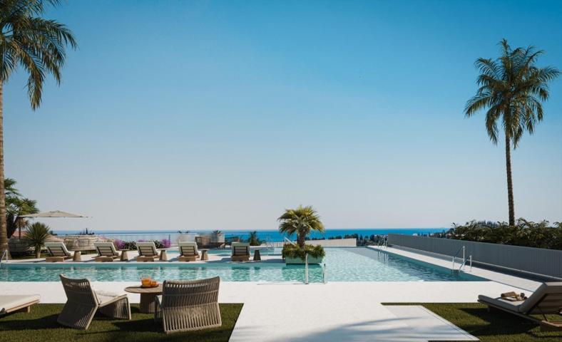 Fantástico piso en un exclusivo conjunto residencial con vistas al mar desde el jardín privado de algo más de 40 metros cuadrados photo 0