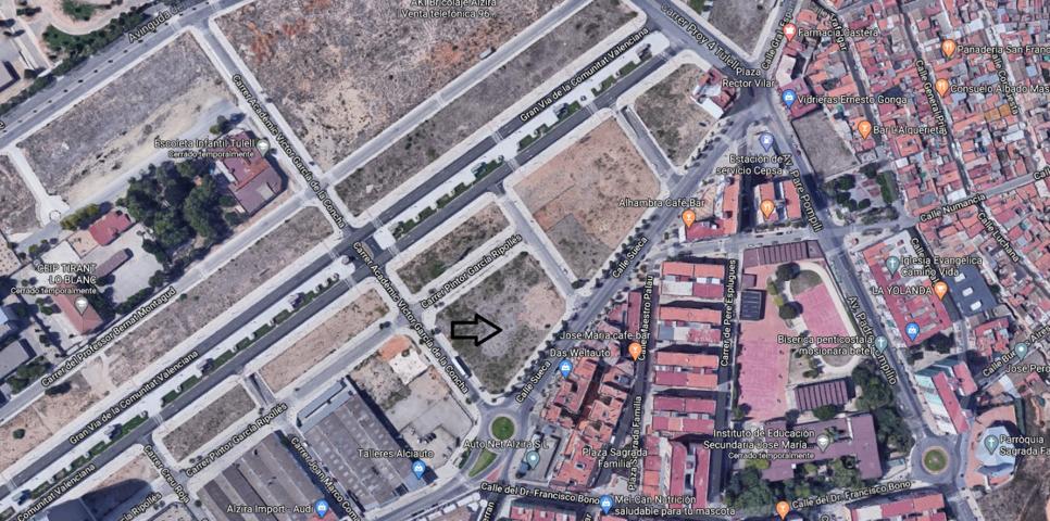 Suelo urbano residencial en venta en Alzira - Valencia, con una superficie de 794,95 m² y una edificabilidad de 4.634 m² photo 0