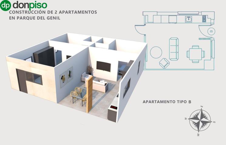 Apartamento Tipo B en venta en Urb. Parque del Genil photo 0