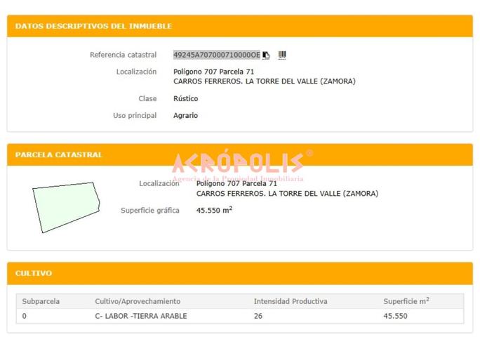 VENTA DE TERRENO EN LA TORRE DEL VALLE photo 0