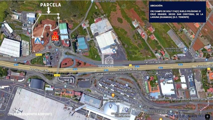 ¡Inversores, atención! Parcela comercial única junto al Aeropuerto de Tenerife Norte (Los Rodeos) photo 0