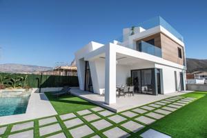 Villas de diseño moderno de 3 dormitorios con piscina, zona Finestrat. photo 0
