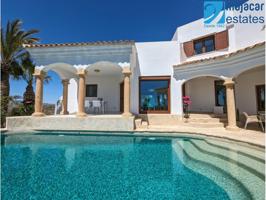 Impresionante villa de lujo con fabulosas vistas al mar en Mojácar, Almería, Andalucía, incluye piscina y garaje doble. photo 0