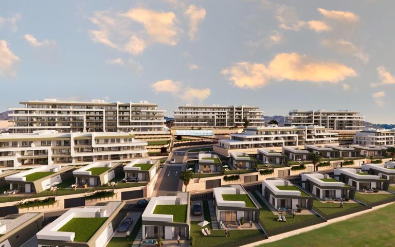 Atico de 2 dormitorios en residencial de obra nueva en Bonalba Golf con vistas al mar photo 0