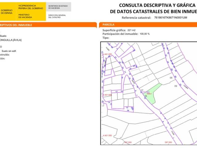 Terreno Urbanizable En venta en Navalonguilla photo 0