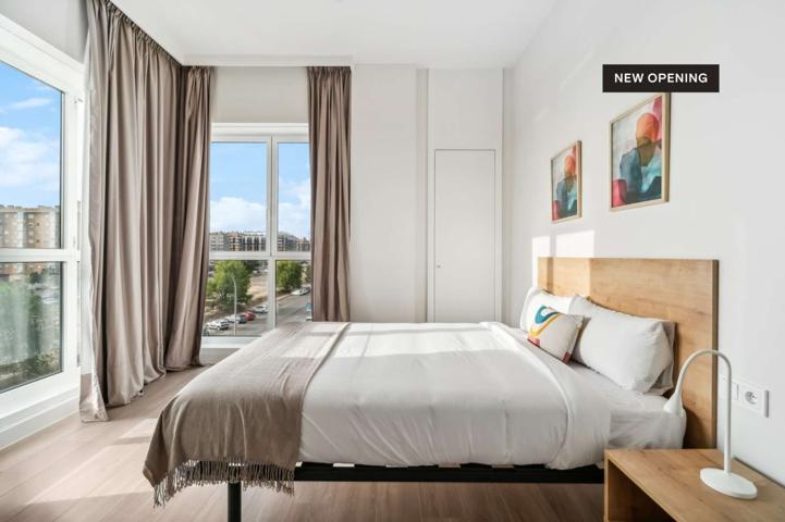 Amplio estudio con acceso gratuito a gimnasio y piscina en Vallecas photo 0