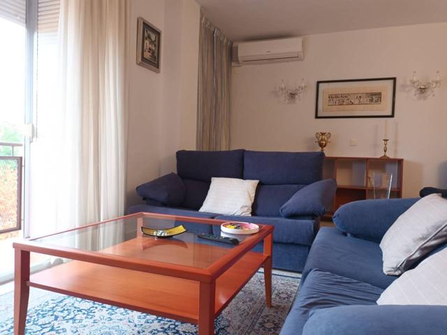 Piso amueblado en Avda. de las Ciencias con 2 dormitorios y 2 baños, terraza y garaje. photo 0