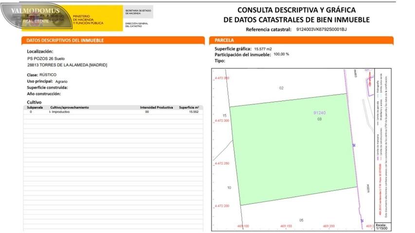 Terreno Urbanizable En venta en Madrid, Madrid photo 0