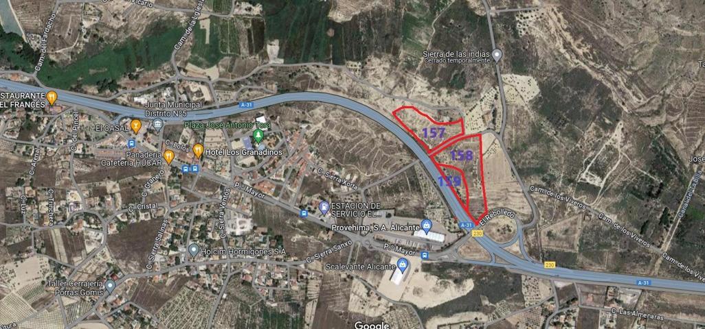 ¿BUSCAS UNA PARCELA JUNTO A LA AUTOVÍA EN EL REBOLLEDO - ALICANTE? photo 0