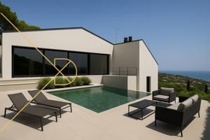 Casa de estilo moderna y contemporánea de 376 m² con vistas al mar en la mejor zona de Alella. photo 0