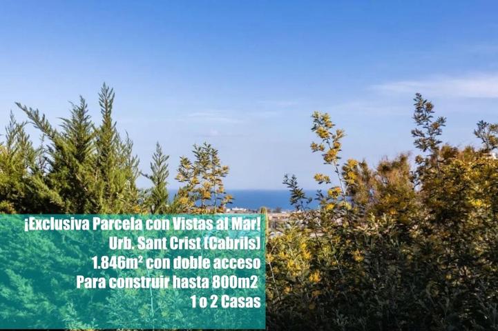 ¡Exclusiva Parcela de Ensueño en Cabrils! 1.846m² en Sant Crist con Vistas al Mar photo 0